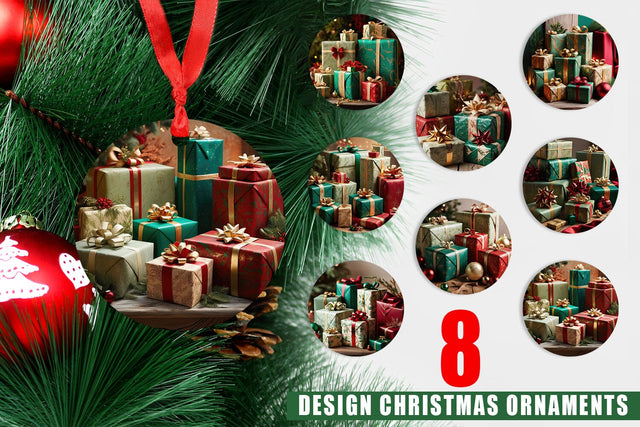 Ornament Christmas Gift Sublimation artnoy 