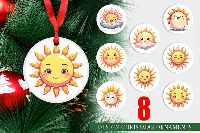 Ornament Cool Soul Sun Sublimation artnoy 
