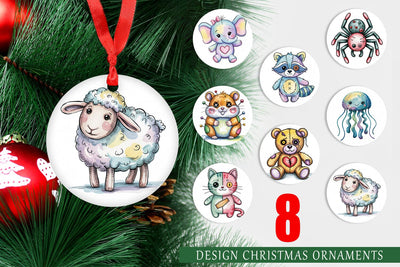 Ornament Creepy Cute Pastel Halloween Sublimation artnoy 