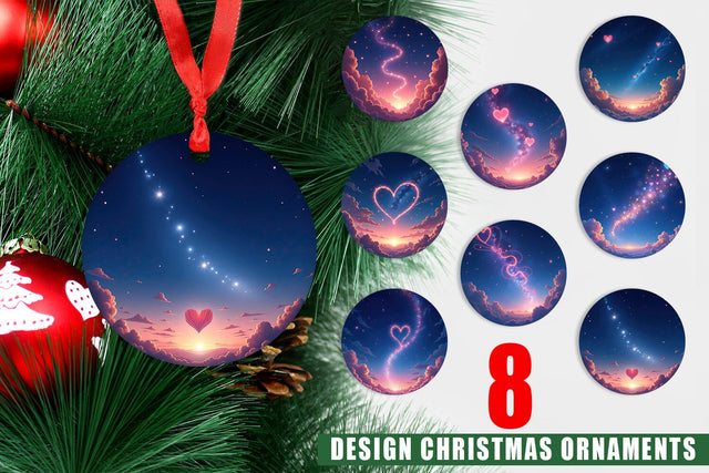 Ornament Cupid Sky Sublimation artnoy 