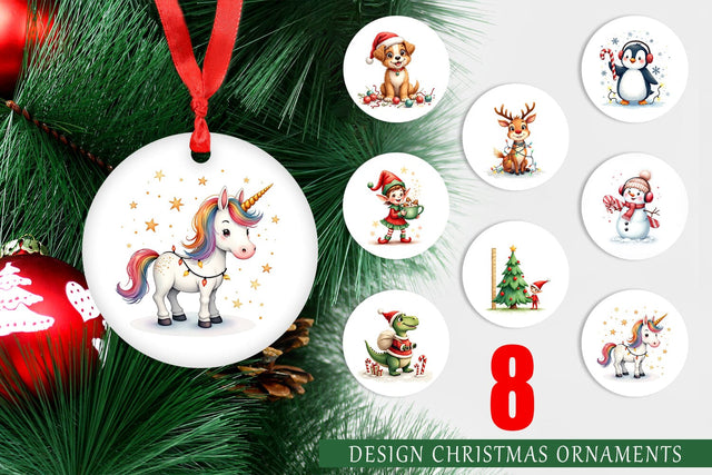 Ornament Cute Christmas Crew Sublimation artnoy 