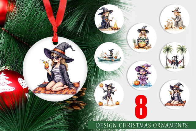 Ornament Cute Summerwitch Vibes Sublimation artnoy 