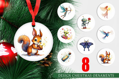 Ornament Cybernetic Cupids Cosmic Messengers Sublimation artnoy 