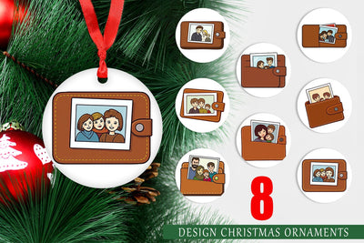 Ornament Dad’s Wallet Sublimation artnoy 