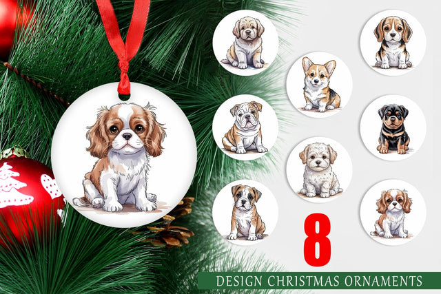 Ornament Dog Nursery Sublimation artnoy 