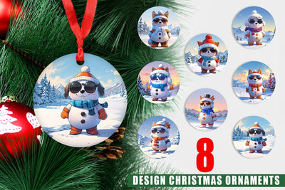 Ornament Dog Sublimation artnoy 