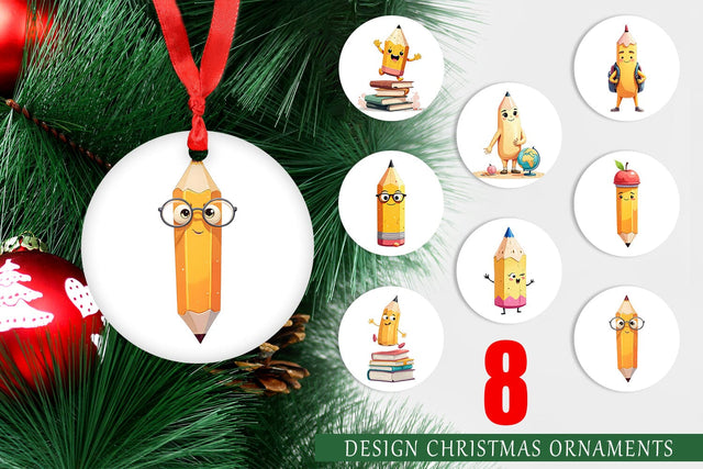 Ornament Eager Pencil Sublimation artnoy 