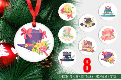 Ornament Easter Bonnet Sublimation artnoy 