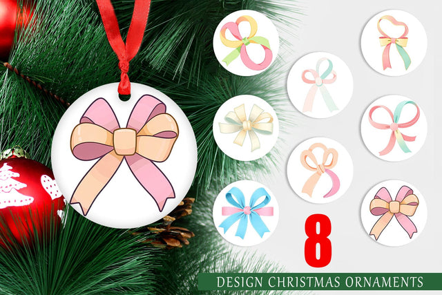 Ornament Easter Ribbon Sublimation artnoy 