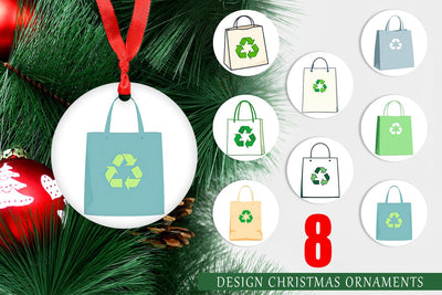 Ornament Eco Bag Sublimation artnoy 