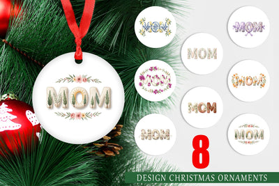Ornament Elegant Lemon MOM Mediterranean Sublimation artnoy 