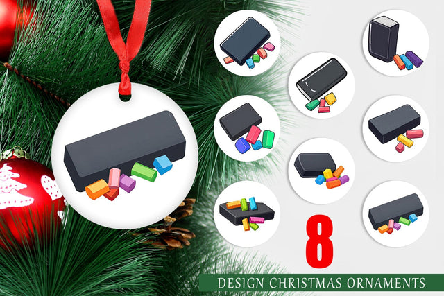 Ornament Eraser and Chalk Sublimation artnoy 
