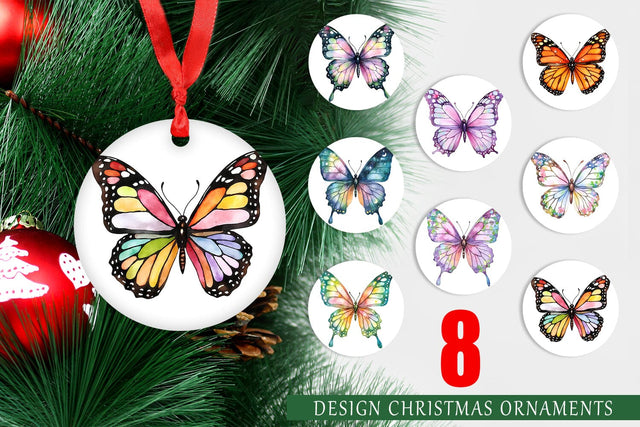 Ornament Fairy Butterfly Sublimation artnoy 