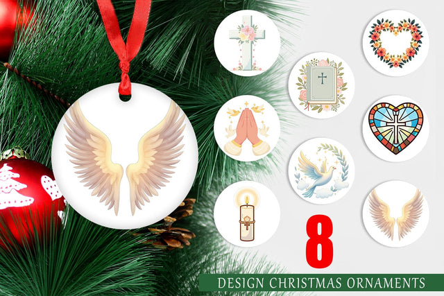 Ornament Faithful Pastels Sublimation artnoy 