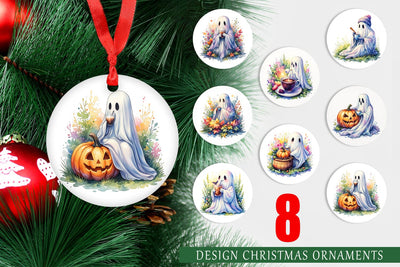 Ornament Fall Pumpkin Spice Coffee Sublimation artnoy 