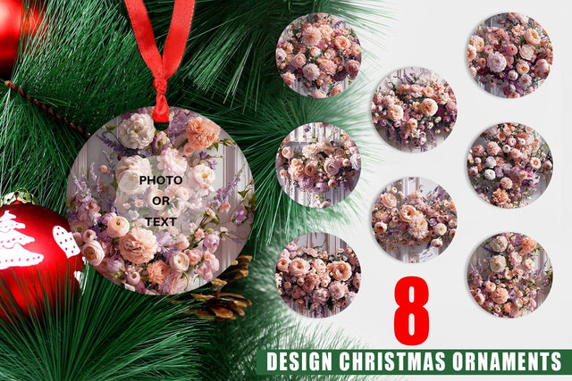 Ornament Floral Bouquet Pattern Sublimation artnoy 