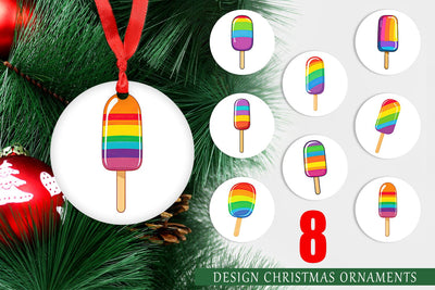 Ornament Frozen Treat Sublimation artnoy 