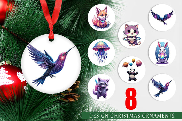 Ornament Galactic Pet Charms Sublimation artnoy 