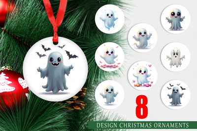Ornament Ghostly Twists Sublimation artnoy 