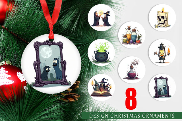Ornament Gothic Halloween Miscellaneous Sublimation artnoy 