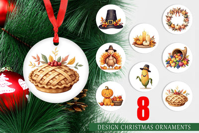 Ornament Grateful Gathering Sublimation artnoy 