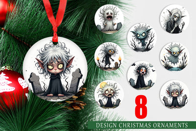 Ornament Grumpy Banshee Sublimation artnoy 