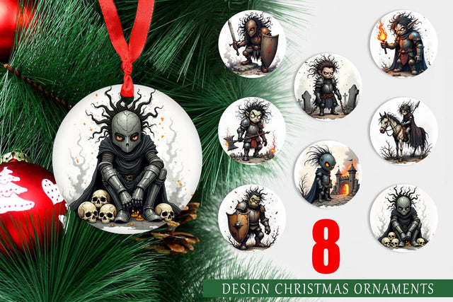 Ornament Grumpy Knight Sublimation artnoy 