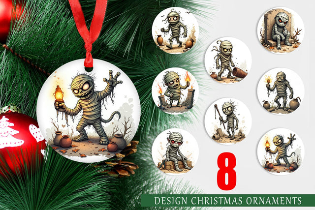 Ornament Grumpy Mummy Sublimation artnoy 