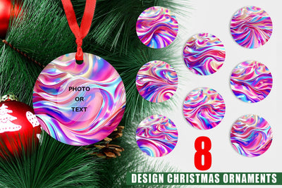 Ornament Holographic Metal Foil Sublimation artnoy 