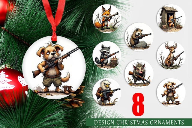Ornament Hunter Havoc Sublimation artnoy 