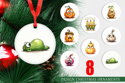 Ornament Judgmental Vegetables Sublimation artnoy 