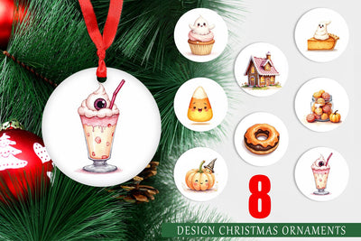 Ornament Kawaii Halloween Sweets Sublimation artnoy 