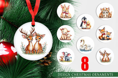 Ornament Kindred Ribbons Sublimation artnoy 
