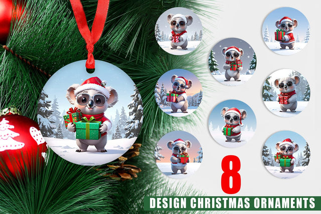 Ornament Koala Sublimation artnoy 