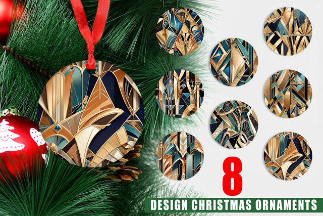 Ornament Luxury Art Deco Geometric Sublimation artnoy 