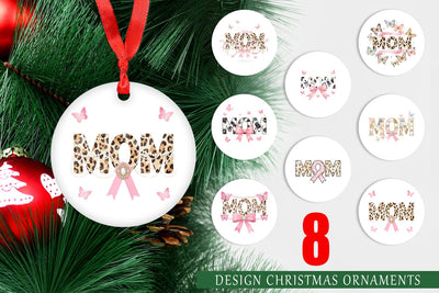 Ornament Luxury Watercolor MOM Pearl Sublimation artnoy 
