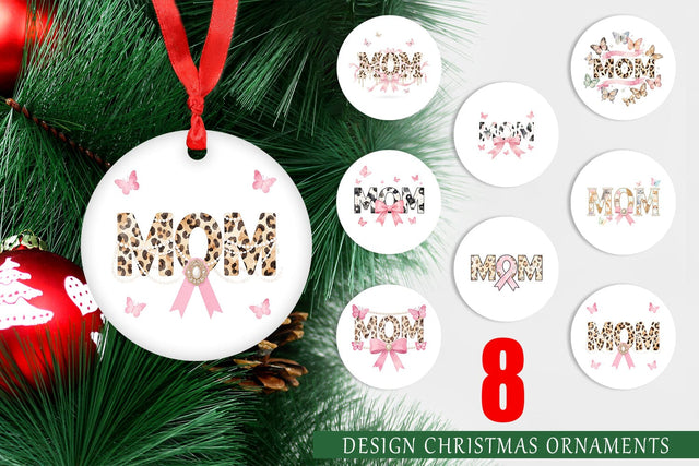 Ornament Luxury Watercolor MOM Pearl Sublimation artnoy 