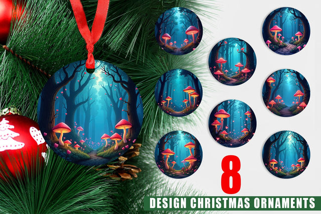 Ornament Magic Forest Sublimation artnoy 