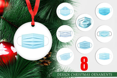 Ornament Medical Mask Sublimation artnoy 