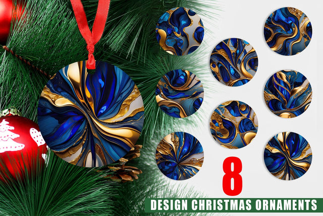 Ornament Metallic Marble Abstract Sublimation artnoy 