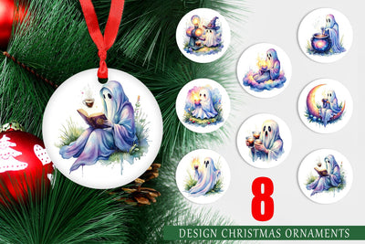 Ornament Midnight Espresso Magic Art Sublimation artnoy 
