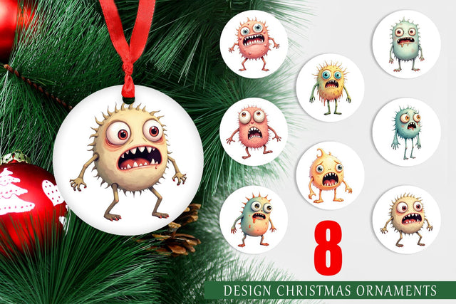 Ornament Panic Monster Sublimation artnoy 