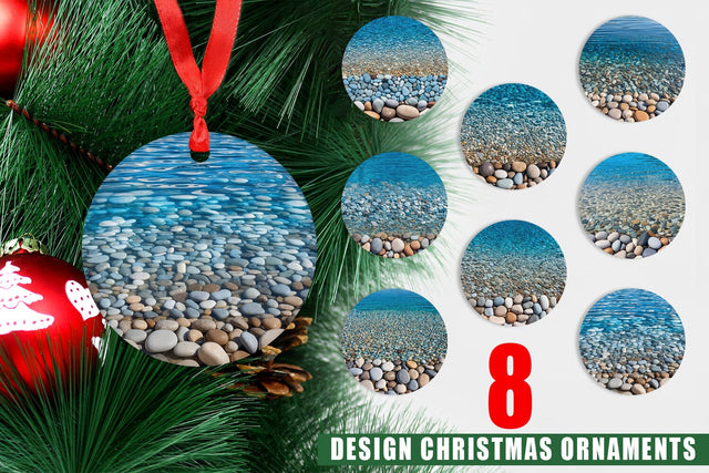 Ornament Pebbles and Water Sublimation artnoy 