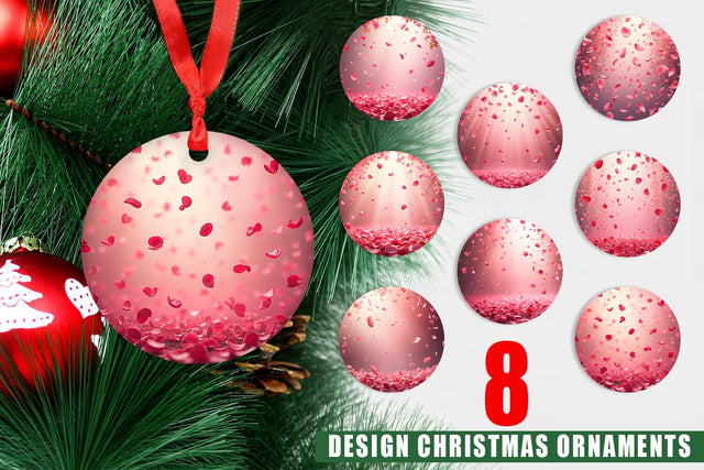 Ornament Petal Rain Sublimation artnoy 