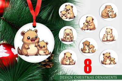 Ornament Platypus Mother's Day Sublimation artnoy 