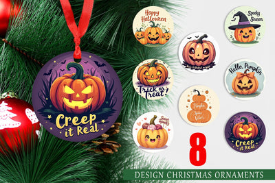 Ornament Pumpkin Quotes Sublimation artnoy 