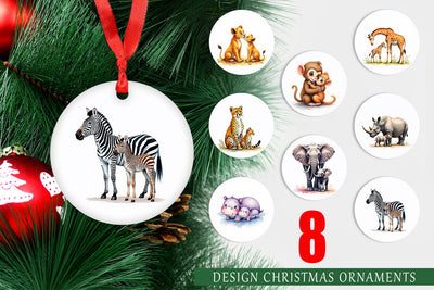 Ornament Safari Love Sublimation artnoy 