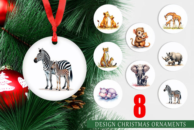 Ornament Safari Love Sublimation artnoy 
