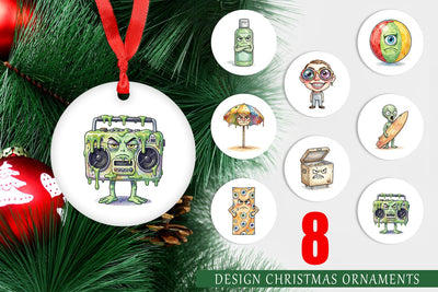 Ornament Sarcastic Beach Gear Sublimation artnoy 