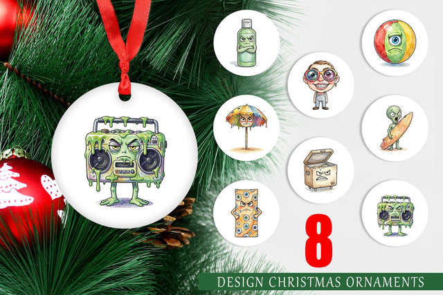 Ornament Sarcastic Beach Gear Sublimation artnoy 